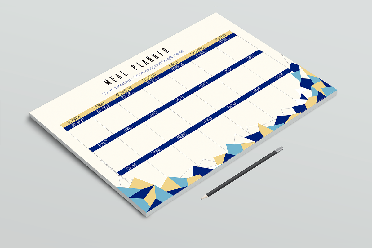 32 Printable Planners, a Stationery Template by Outline Design (Photo 9 of 14)