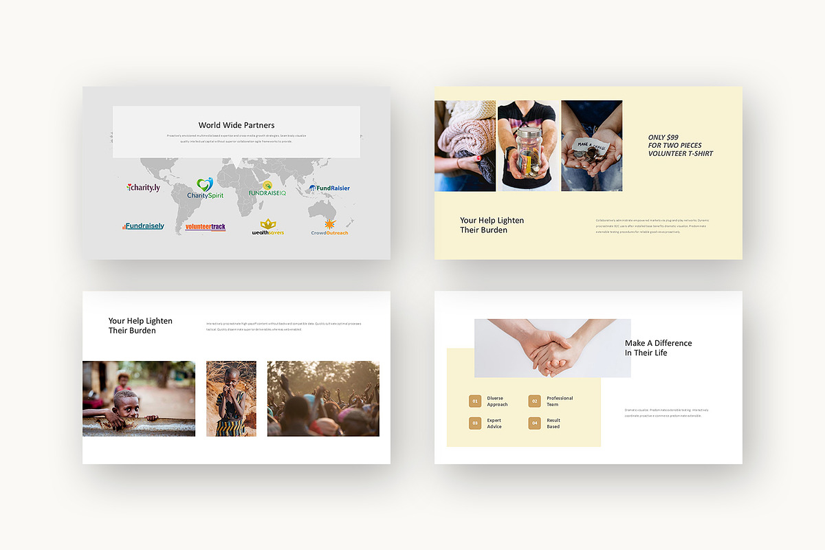 Loio : Nonprofit Event Google Slides, a Presentation Template by Punkl Camp (Photo 5 of 16)