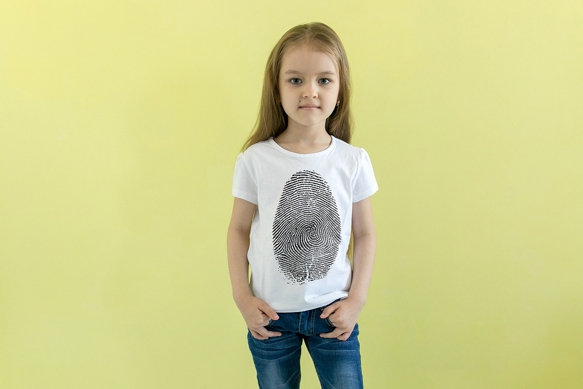 100 Kid's T-Shirt Mock-Up 2018 #22, a Shirt Mockup by Freeman Studio (Photo 29 of 107)