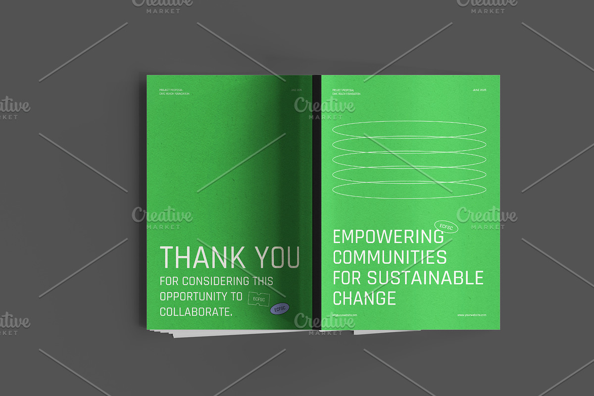 NGO Project Proposal, a Brochure Template by Neermana (Photo 12 of 12)