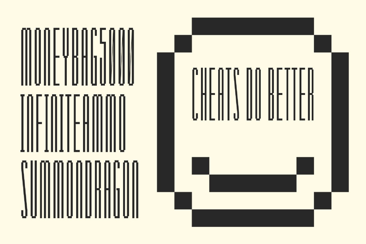 Displayxel, a Sans Serif Font by graphicook (Photo 8 of 10)