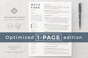 Resume Template / CV