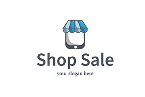 online shop shopping logo concept, a Branding & Logo Template by Maylianaw28