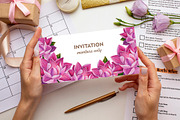 LOTUS hand drawn patterns and frames, a Card Template by LoveDesignShop (Thumbnail 4 of 8)