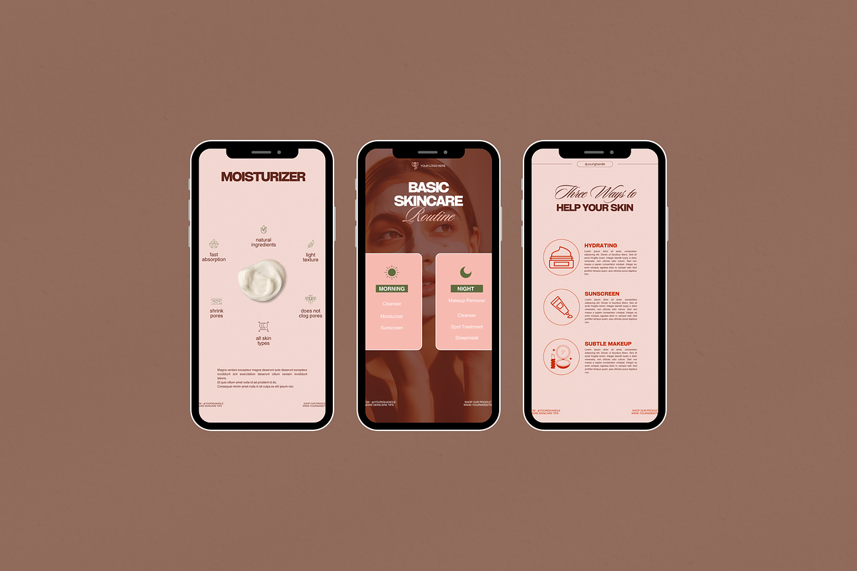 Skincare coach - Instagram Templates, a Social Media Template by My Template Studio (Photo 20 of 25)