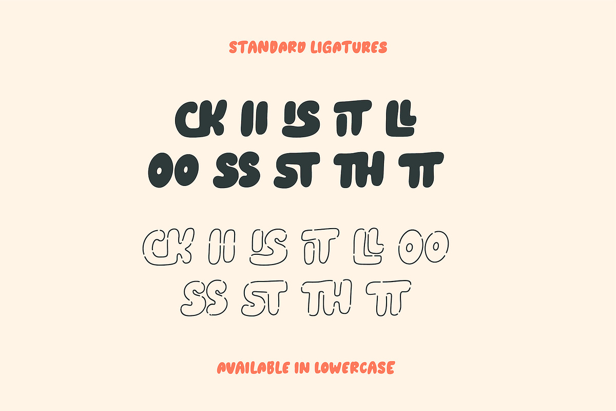 Joypops - Handwritten Bubble Font, a Handwritten Font by Panatype™ Studio (Photo 7 of 9)