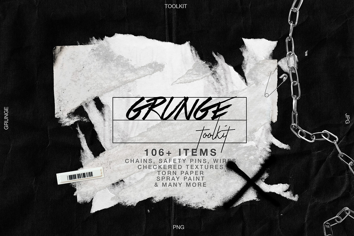 Grunge Artistic Toolkit Torn Paper, an Object Graphic by Marie T (Photo 1 of 19)