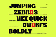 Colette Bold Quirky Sans Serif Font, a Sans Serif Font by Inviline.co (Thumbnail 4 of 15)