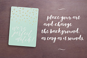 Card Mockup w/ Rounded Corners, a Print Template by Hype Your Prints (Thumbnail 3 of 4)
