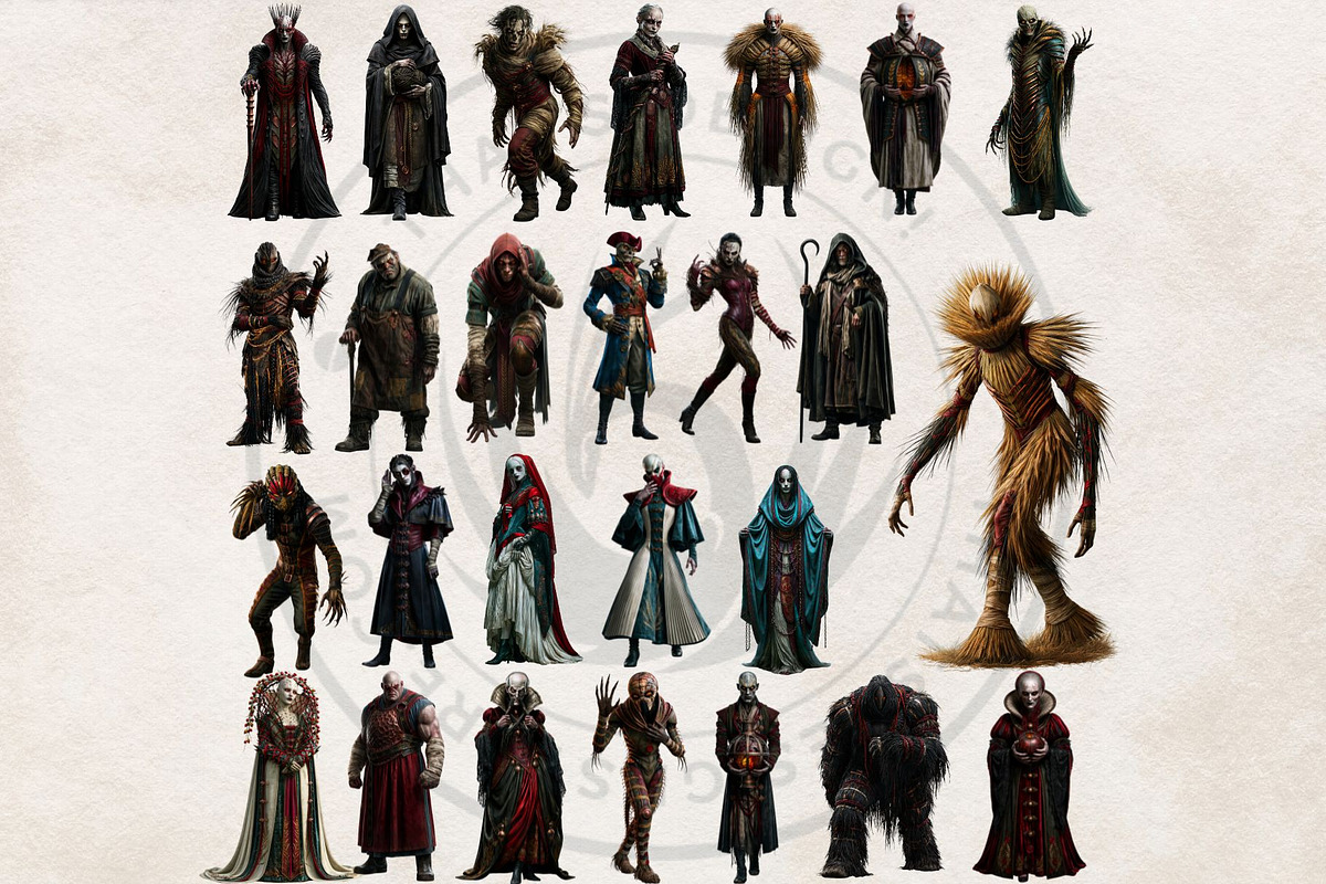 Harvest RPG Characters Cliparts, a Seasonal Illustration by ThatsDesignArt (Photo 14 of 15)