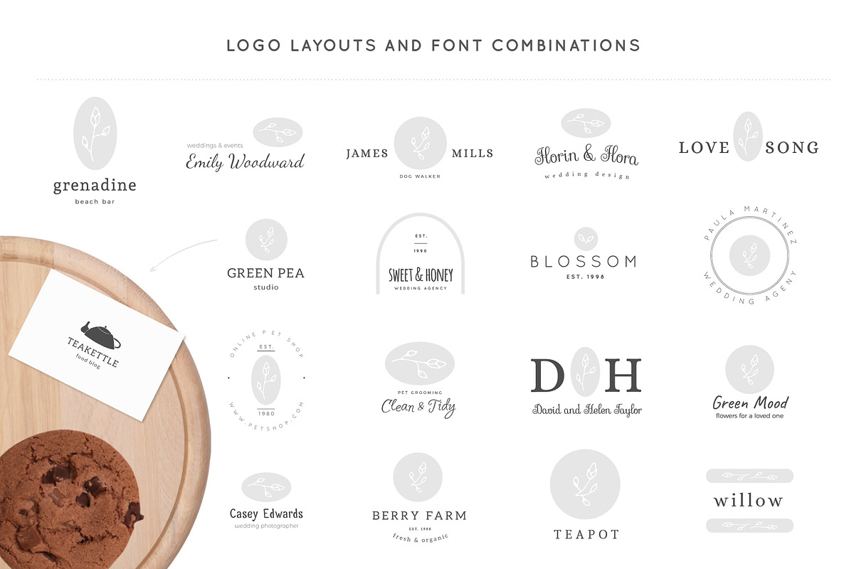 Big Logo Creator for Small Business, a Branding & Logo Template by Mint Air Studio (Photo 8 of 16)
