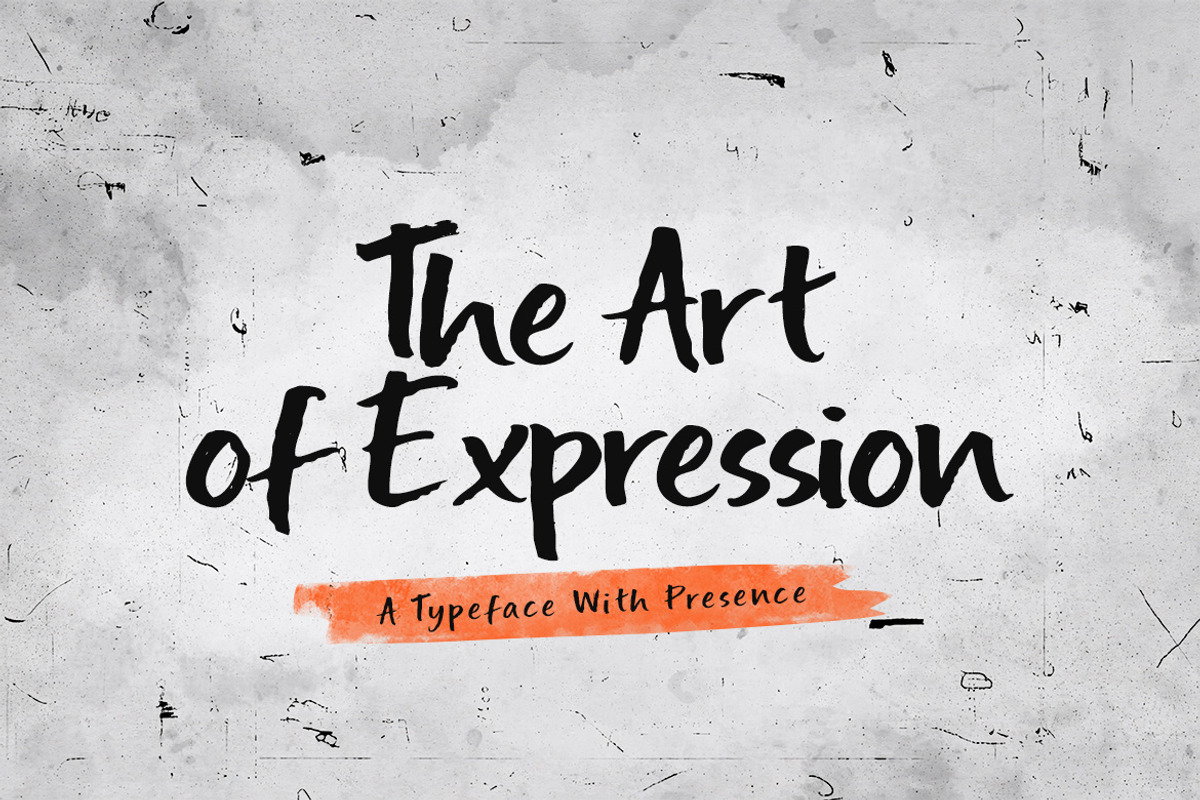 Salosa Linea – Bold Brush Display, a Handwritten Font by decographstud (Photo 4 of 8)