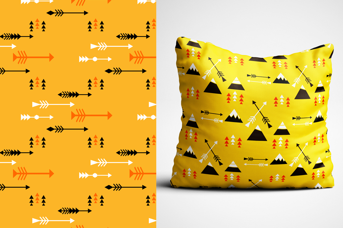 Tribal seamless patterns, a Pattern Graphic by TATIANA_GERICH (Photo 2 of 4)