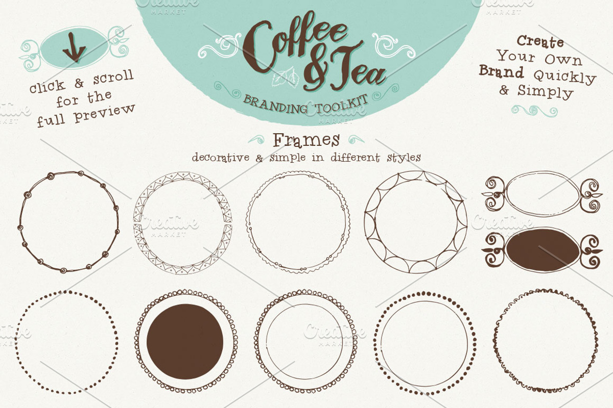 Coffee & Tea Branding Toolkit preview 2