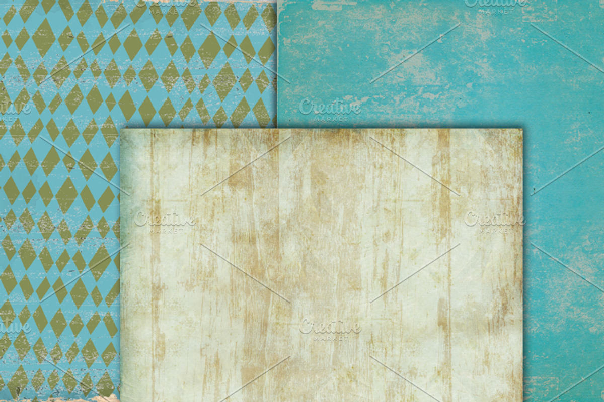 Vintage Pattern Paper & Cardboard preview 5