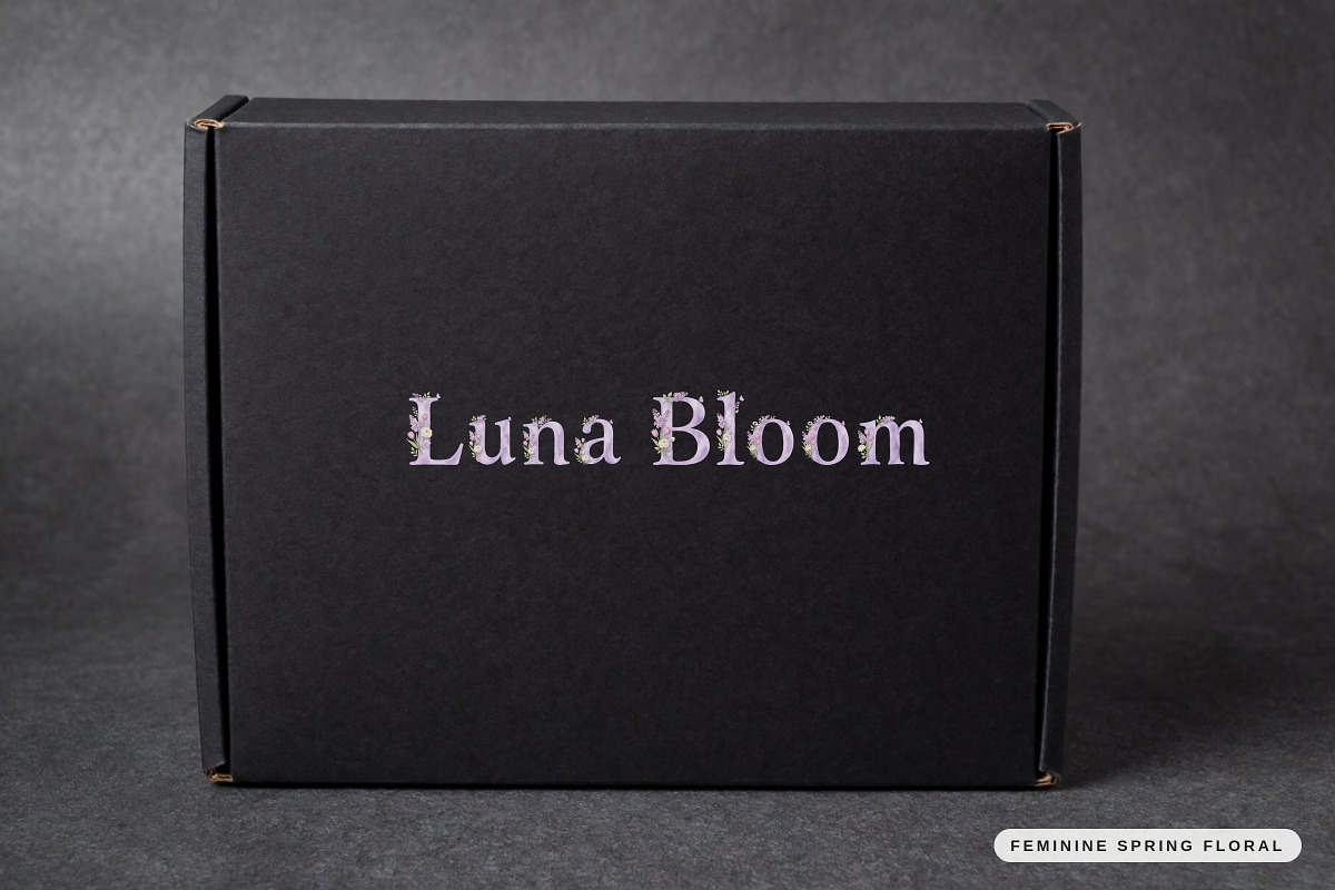 Feminine Spring Floral Display, a Sans Serif Font by Gookkis Studio (Photo 10 of 13)