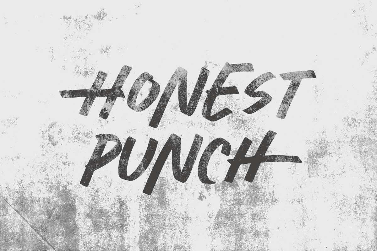 Honest Punch - Quotable Bold Font, a Font by Sarid Ezra (Photo 11 of 11)