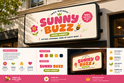 Jolly Blast - Decorative Font, a Sans Serif Font by LetterStock (Thumbnail 5 of 7)