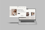Laptop Screen Website Mockup, a Device Mockup by Bangdastudio (Thumbnail 2 of 10)