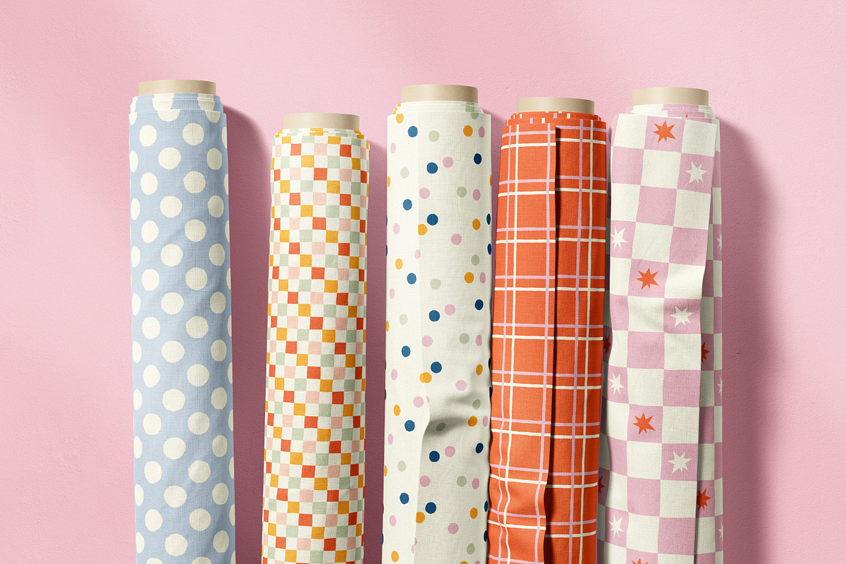 Playful Geometric Patterns, a Pattern Graphic by simpleblues (Photo 2 of 10)