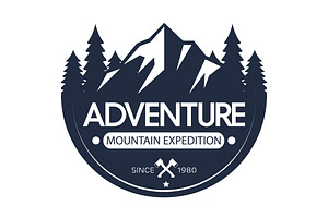 adventure logo template