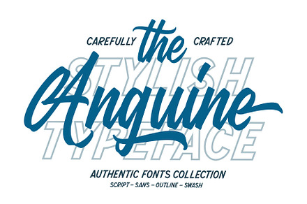 Anguine - Stylish Typeface