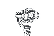 43 Vector Photography Camera Icon, an Outline Icon by adenpinkstore (Thumbnail 18 of 21)