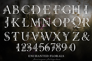 Enchanted Florals Monogram Set