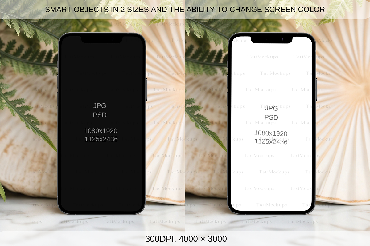 Cellphone Mockup PSD JPEG, a Product Mockup by TatiMockup (Photo 2 of 4)