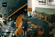 Bedroom Bedding Set Mockup, a Household Mockup by creatsy5 (Thumbnail 1 of 6)