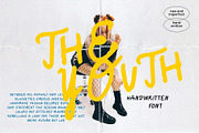 The Youth. RAW Handwritten Font, a Handwritten Font by dicreate (Thumbnail 10 of 14)
