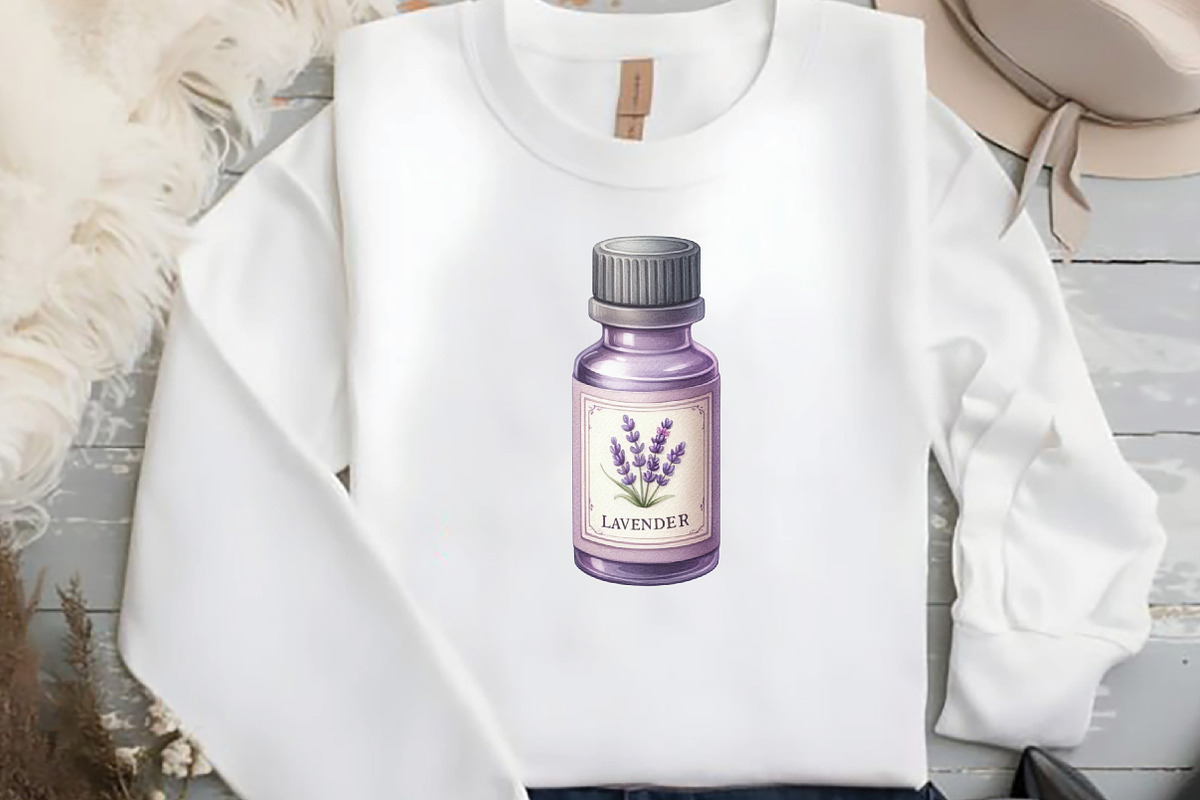 Countryside Lavender Clipart, an Illustration by DreamCafeArt (Photo 5 of 7)