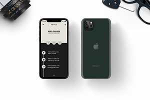 IPHONE 11 PRO BUSINESS CARD