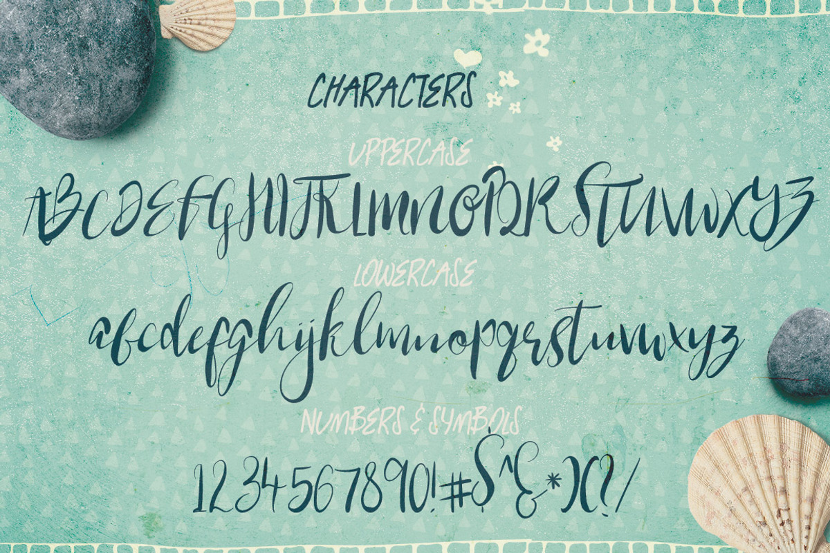 Illabarook Script Font Typeface preview 2