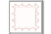Floral Abstract Square Vector Frame, an Object Graphic by FineArtStudio (Thumbnail 3 of 3)