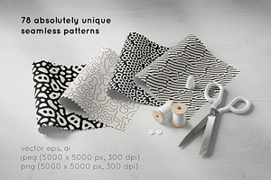 Big Bundle: 78 Seamless Patterns