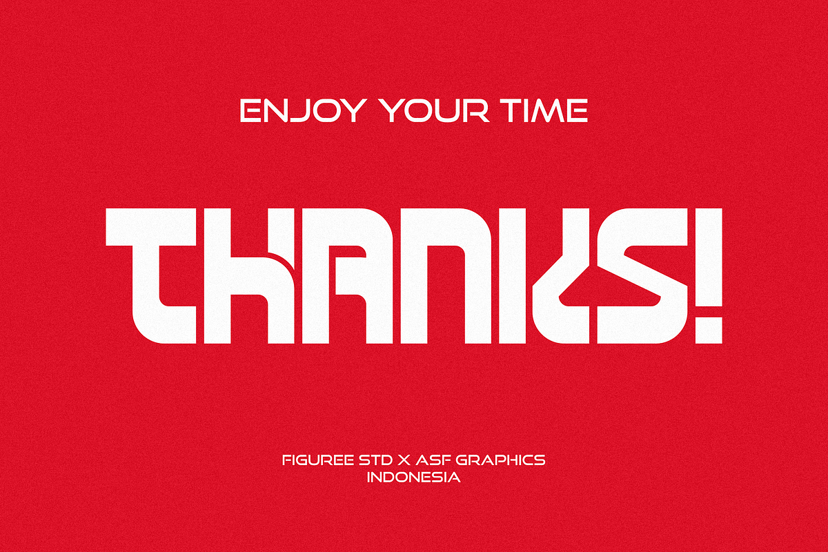 Space Over - Futuristic Sans Serif, a Sans Serif Font by figuree studio (Photo 10 of 10)