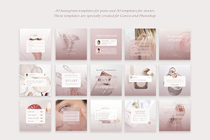 Beauty Instagram Template Canva