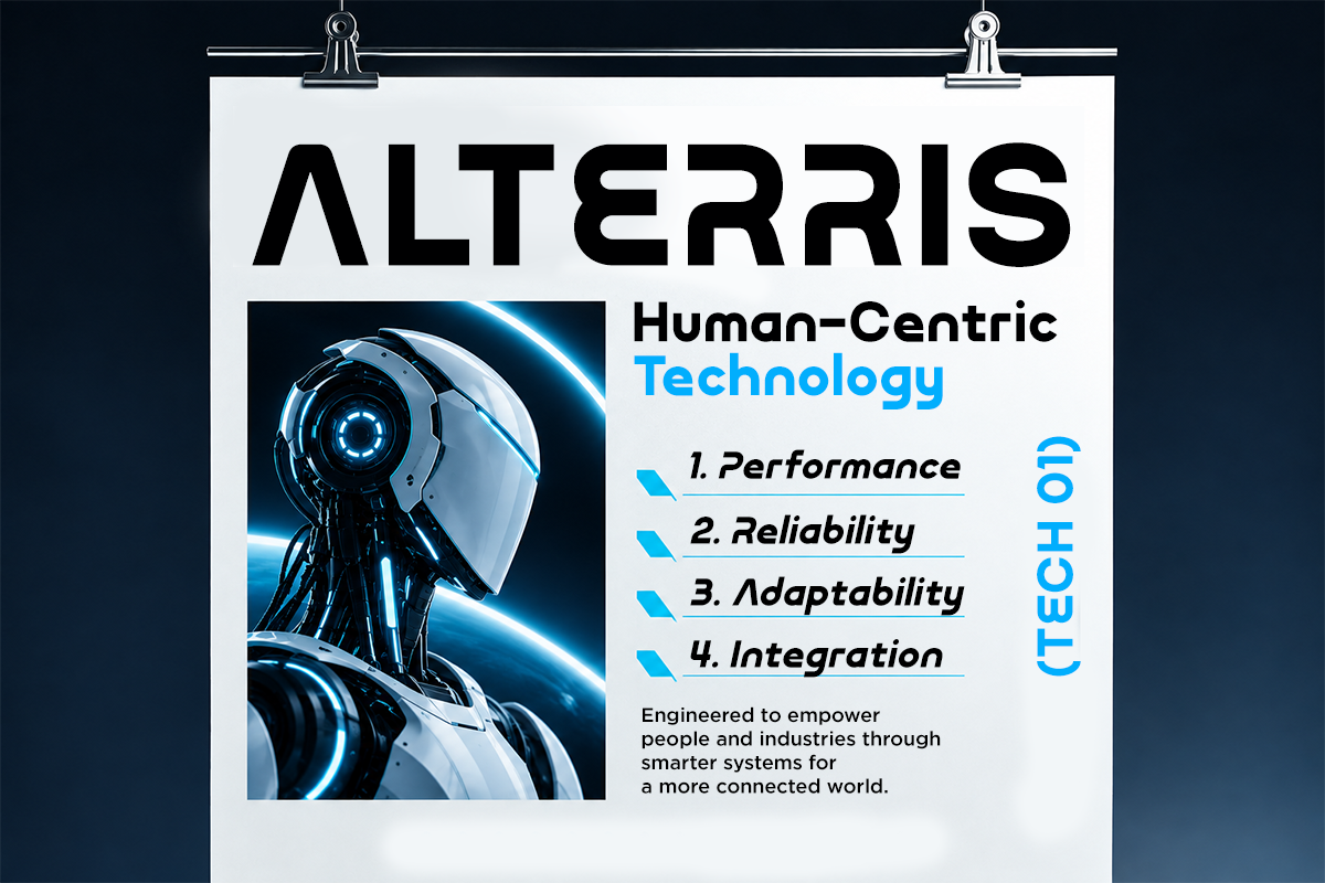 Protica - Futuristic Tech Logo Font, a Sans Serif Font by Font Liner (Photo 7 of 10)