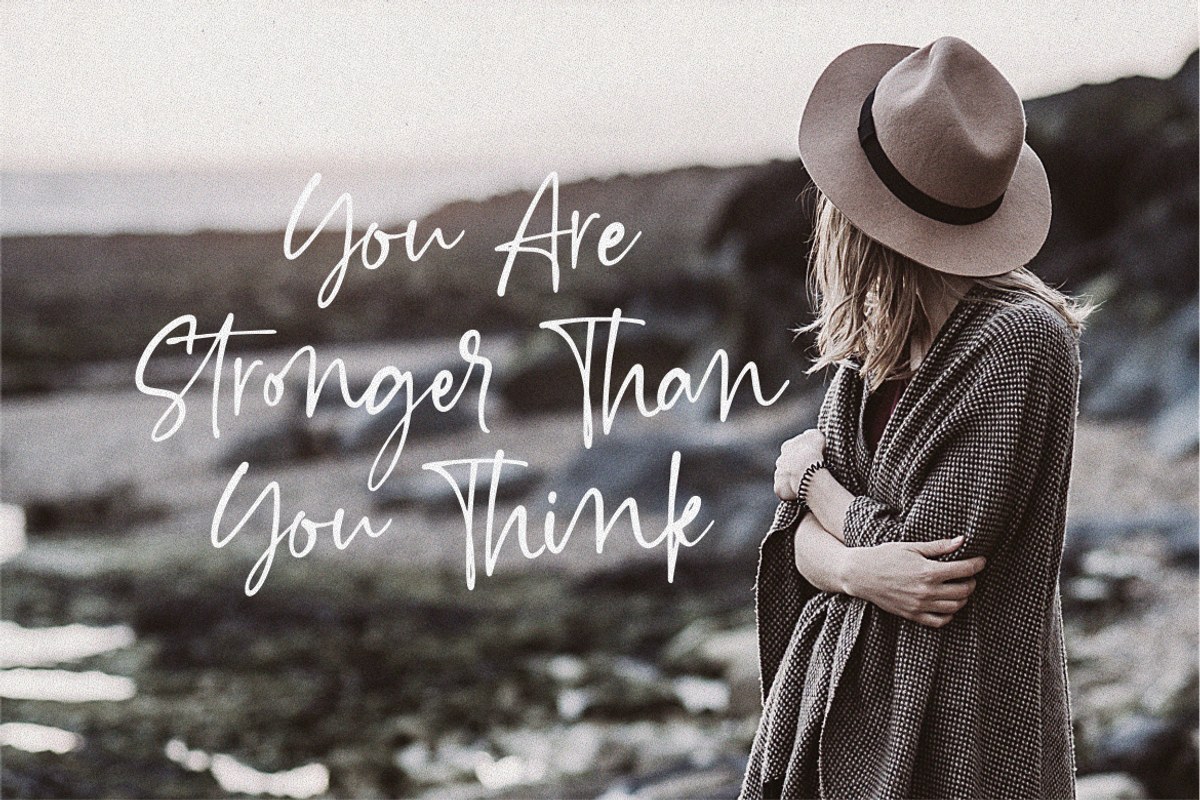 Esthentic a Handwritten Script Font, a Script Font by Vilogsign (Photo 7 of 10)