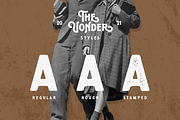 Vonder - Vintage Sans Serif Font, a Sans Serif Font by Zarma Type (Thumbnail 2 of 12)