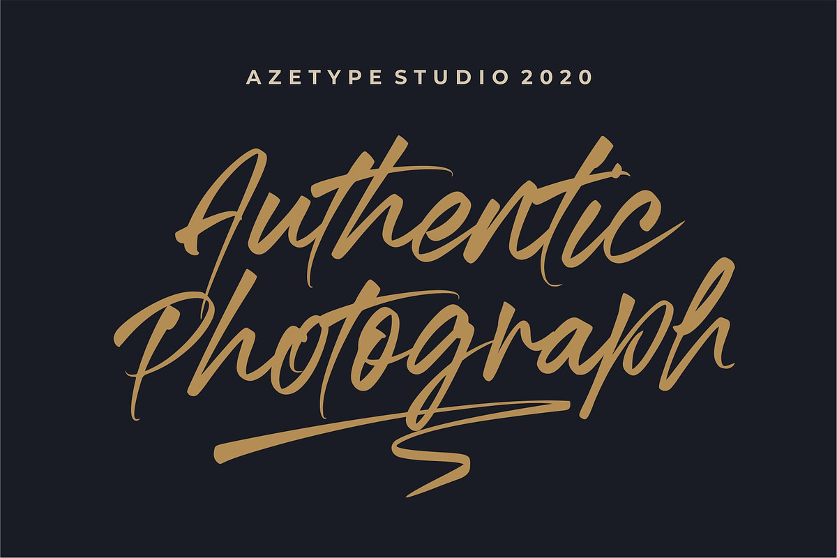 Authentic Photograph, a Script Font by azetypestudios.com (Photo 10 of 10)