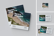 Square Magazine Mockup, an Advertising Mockup by Twins_studio926 (Thumbnail 1 of 5)