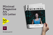 Minimal Magazine, a Magazine Template by Firtana (Thumbnail 1 of 13)