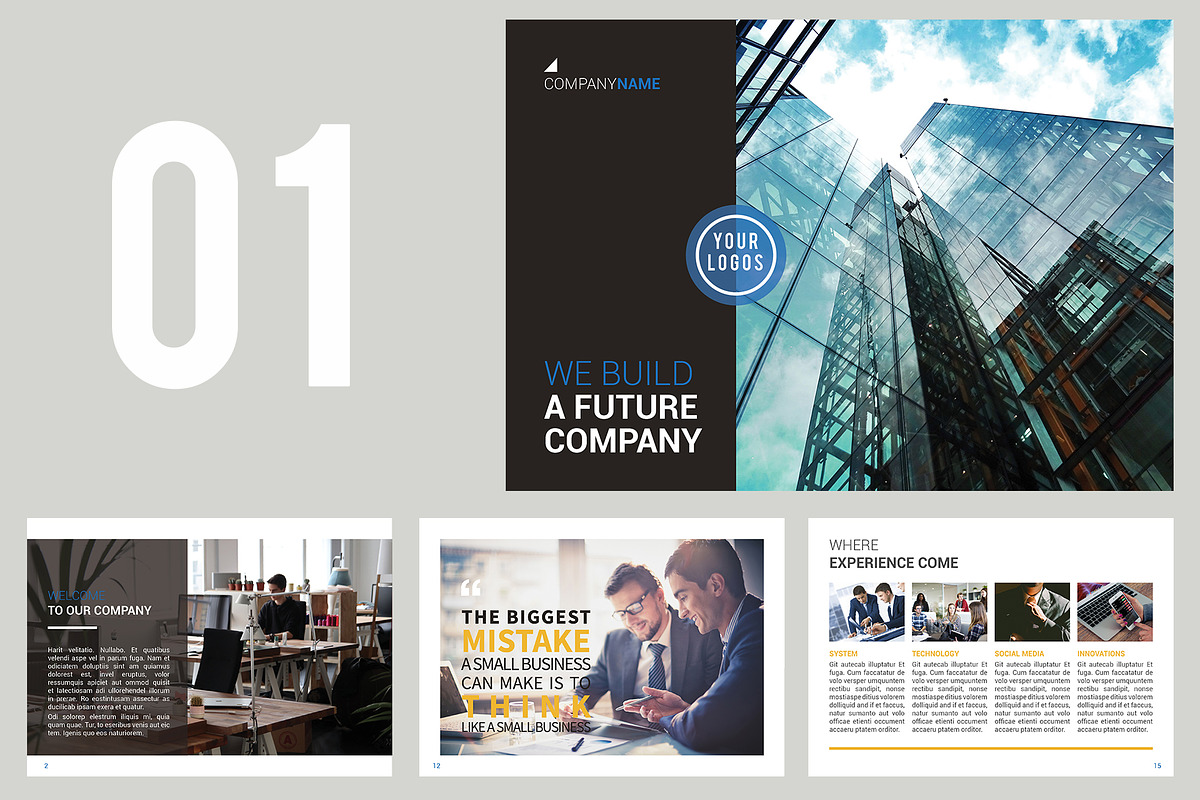 A5 Template Bundle, a Brochure Template by BoriesBechker (Photo 2 of 6)