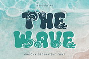 The Wave - Groovy Display Font, a Symbol Font by AnningArts (Thumbnail 1 of 7)