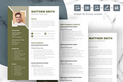 Professional CV/Resume Template, a Resume Template by ResumeInventor (Thumbnail 4 of 6)