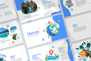 Travel Google Slides Template, a Presentation Template by Flat Icons