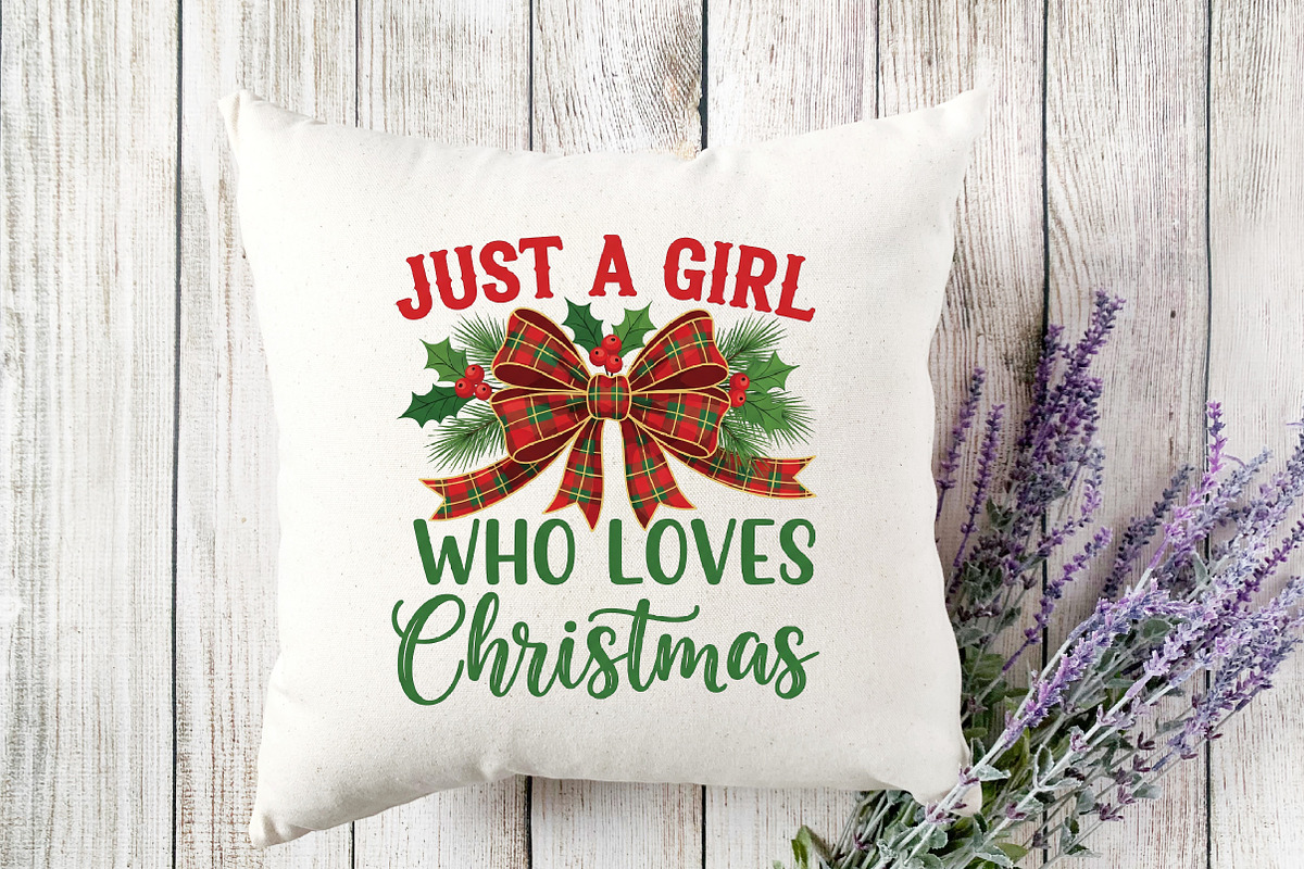 Plaid Christmas Bow PNG Sublimation, an Illustration by Designking (Photo 2 of 4)