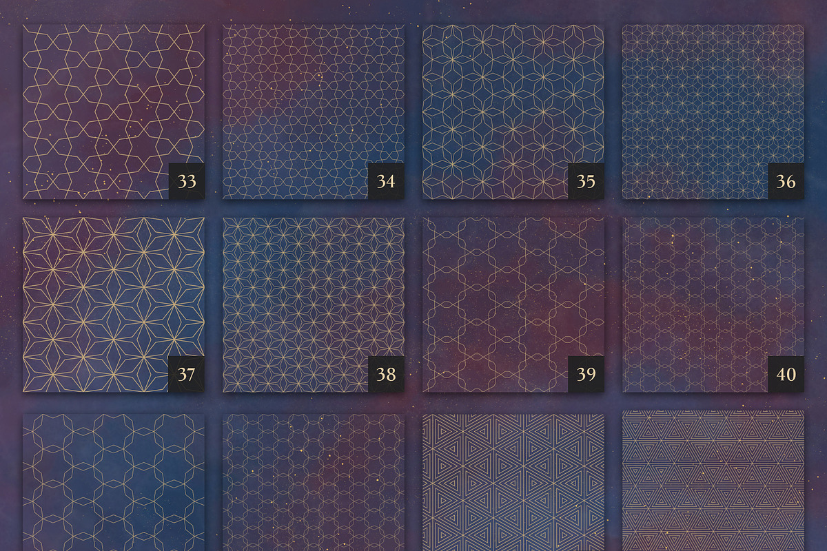 LUXE LINE patterns & backgrounds, a Pattern Graphic by Best Pattern Shop (Photo 5 of 14)
